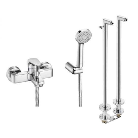 Image of Roca Atlas Wall Mounted Bath Shower Mixer Valve