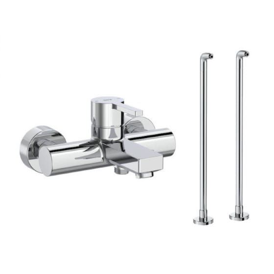 Image of Roca Naia Wall Mounted Bath Shower Mixer Valve