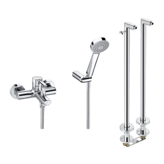 Image of Roca Targa Wall Mounted Bath Shower Mixer Valve