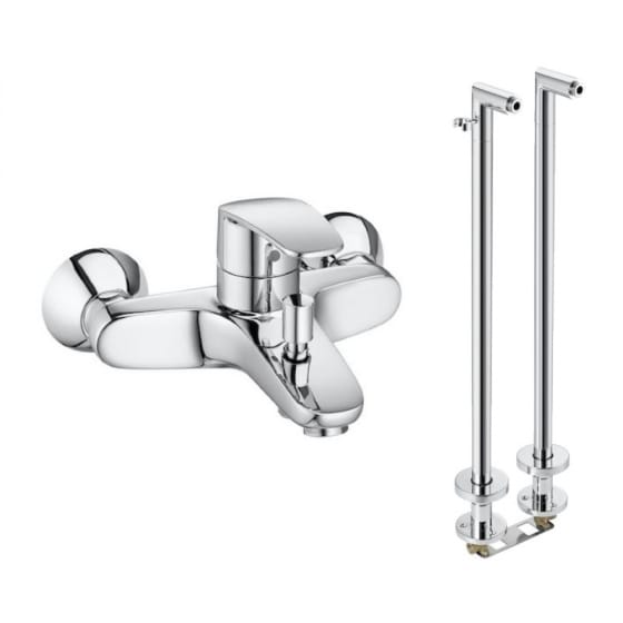 Image of Roca Monodin-N Wall Mounted Bath Shower Mixer Valve