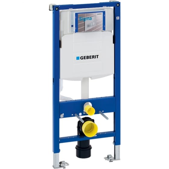 Image of Geberit Duofix Wall Hung Toilet Frame With 12cm Sigma Cistern