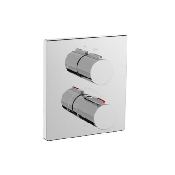 Image of Roca T-2000 Thermostatic Bath Shower Valve