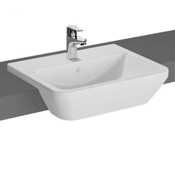 Image of VitrA Integra Semi Recessed Washbasin
