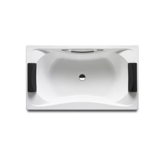 Image of Roca BeCool Double Ended Acrylic Bath With Headrests