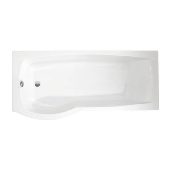 Image of Roca Giralda Acrylic P-Shaped Shower Bath