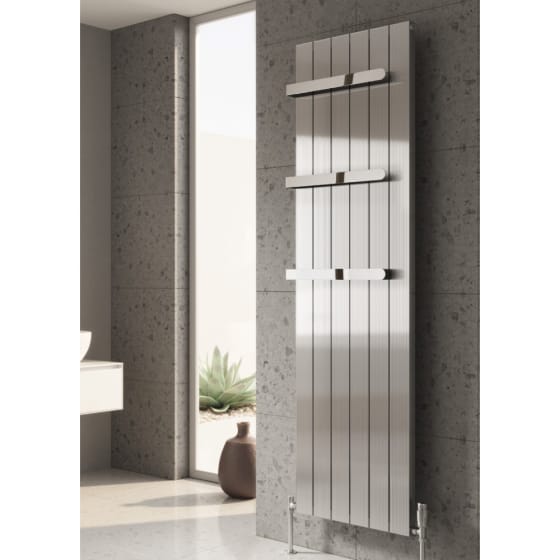 Image of Reina Aluminium Radiator Towel Bar