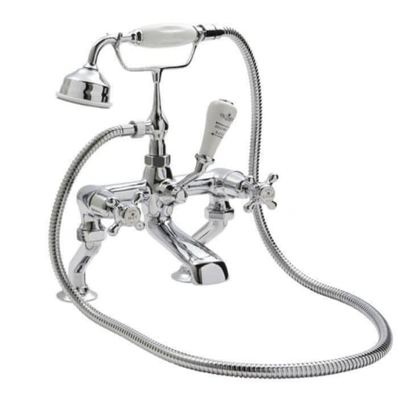 Image of BC Designs Victrion Deck Mounted Bath Shower Mixer