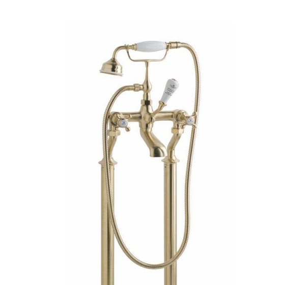 Image of BC Designs Victrion Deck Mounted Bath Shower Mixer