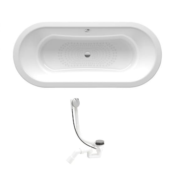 Image of Roca Duo Plus Steel Double Ended Bath