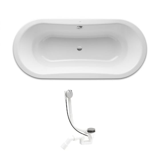 Image of Roca Duo Plus Steel Double Ended Bath