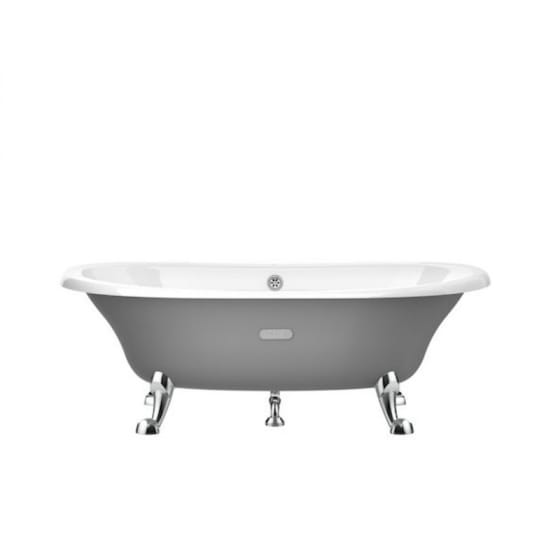 Image of Roca Eliptico Cast Iron Freestanding Bath With Feet