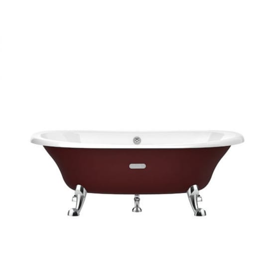 Image of Roca Eliptico Cast Iron Freestanding Bath With Feet