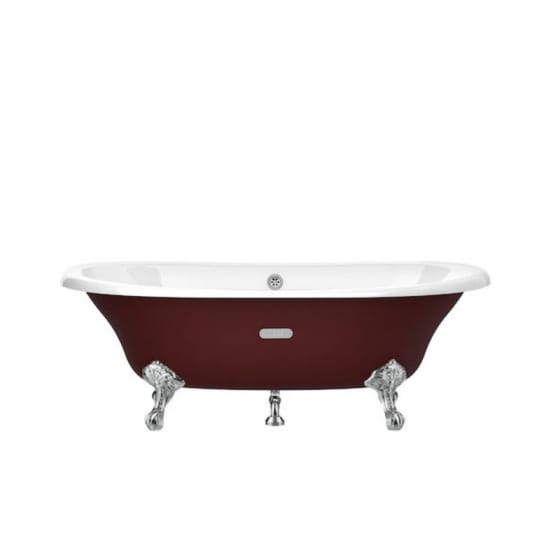 Image of Roca Eliptico Cast Iron Freestanding Bath With Feet