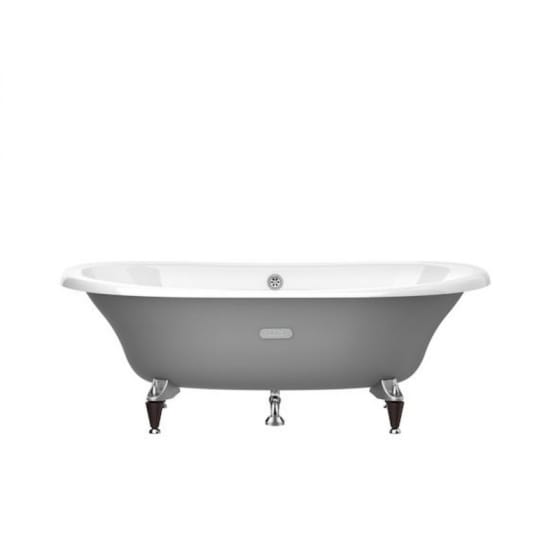 Image of Roca Eliptico Cast Iron Freestanding Bath With Feet