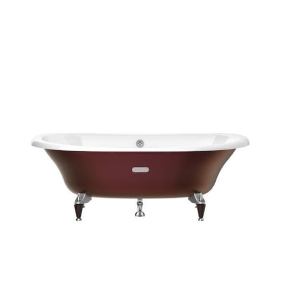 Image of Roca Eliptico Cast Iron Freestanding Bath With Feet