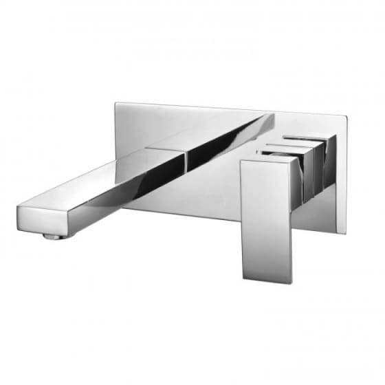 Image of RAK Cubis Wall Mounted Basin Mixer