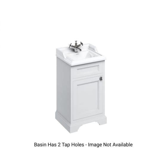 Image of Burlington Classic Freestanding 500mm Cloakroom Vanity Unit