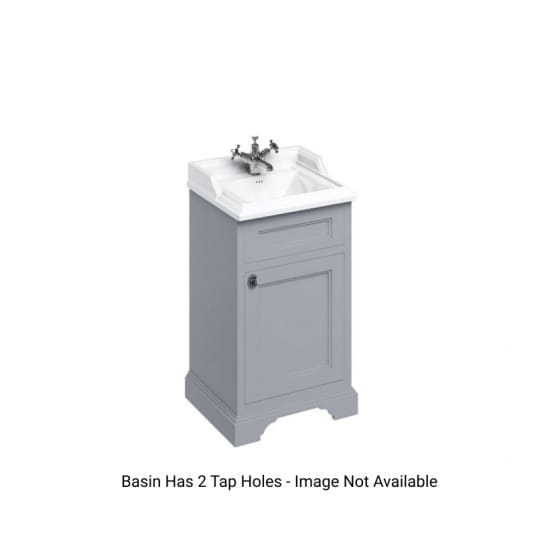 Image of Burlington Classic Freestanding 500mm Cloakroom Vanity Unit