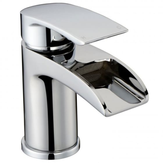 Image of RAK Art Curve Waterfall Mono Basin Mixer