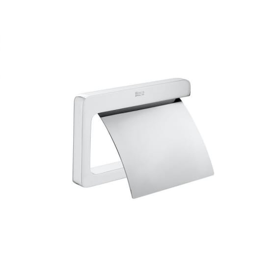 Image of Roca Tempo Toilet Roll Holder With Cover