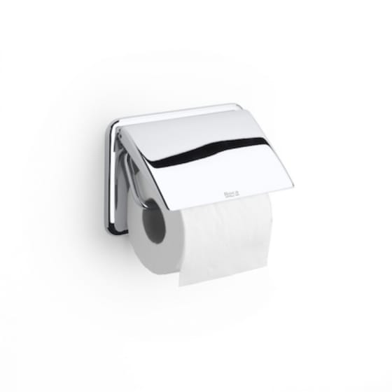 Image of Roca Hotels 2.0 Toilet Roll Holder With Cover
