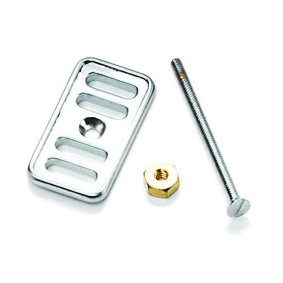 Image of RAK Overflow Chrome Plate With Fixings