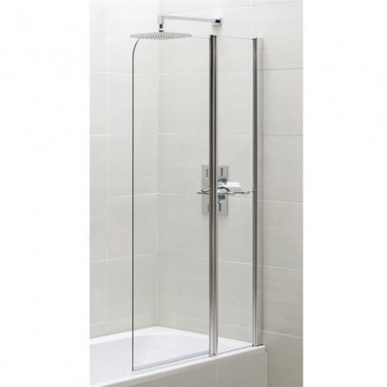 Image of Essential Spring Half Radius Bathscreen