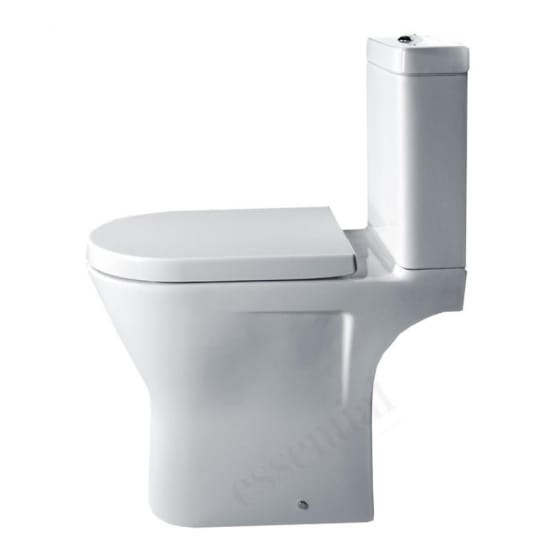 Image of Essential Ivy Close Coupled Toilet