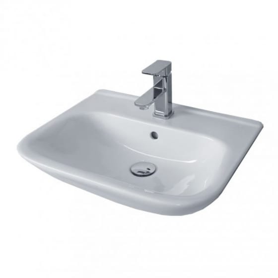 Image of Essential Violet Semi Recessed Basin