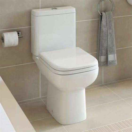 Image of Essential Violet Close Coupled Toilet