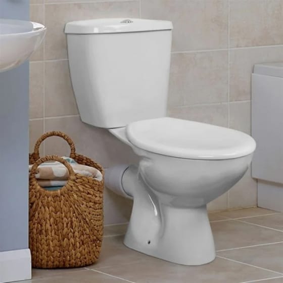 Image of Essential Ocean Close Coupled Toilet