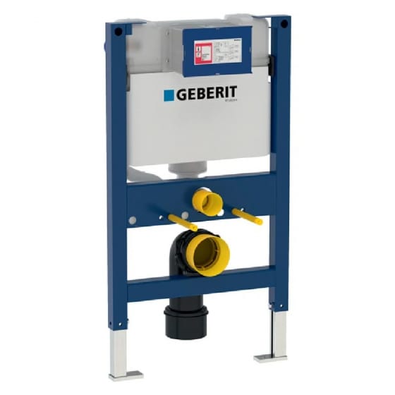 Image of Geberit Duofix Wall Hung Toilet Frame 0.82m With Kappa 15cm Cistern