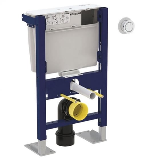 Image of Geberit Duofix Low Height Furniture Toilet Frame with Cistern