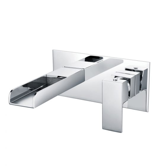 Image of Essential Soho Wall Mounted Basin Mixer