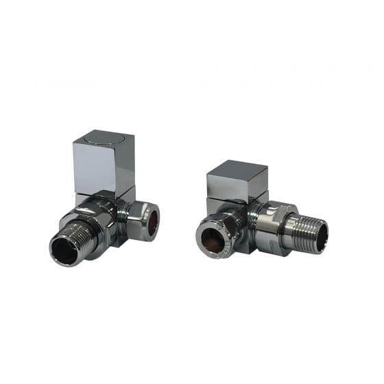 Image of Essential Square Corner Radiator Valve