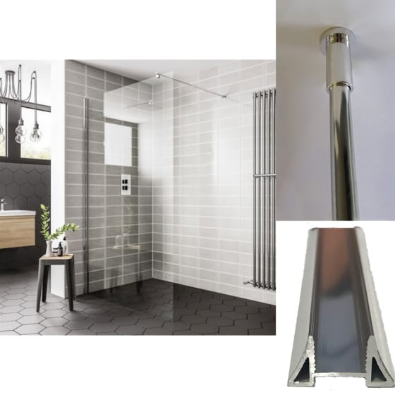 Image of Essential Spring Wetroom Panels