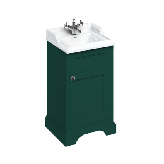 Image of Burlington Classic Freestanding 500mm Cloakroom Vanity Unit