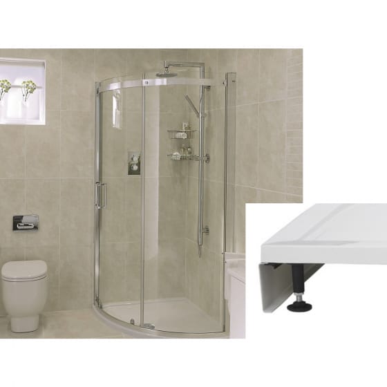 Image of Aqata SP350 1 Door Quadrant Shower Enclosure