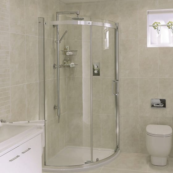 Image of Aqata SP350 1 Door Quadrant Shower Enclosure
