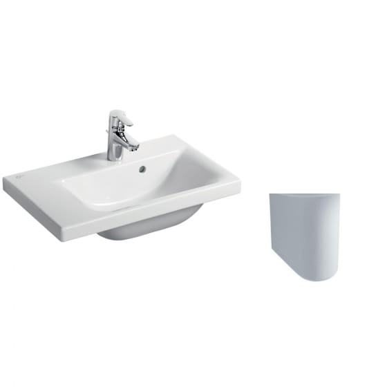 Image of Ideal Standard Concept Space Furniture or Pedestal Basin