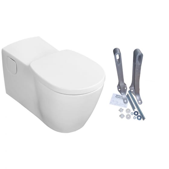 Image of Ideal Standard Concept Freedom Elongated Wall Hung Toilet