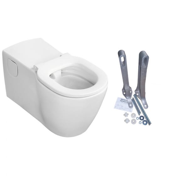 Image of Ideal Standard Concept Freedom Elongated Wall Hung Toilet