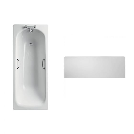 Image of Ideal Standard Simplicity Steel Bath