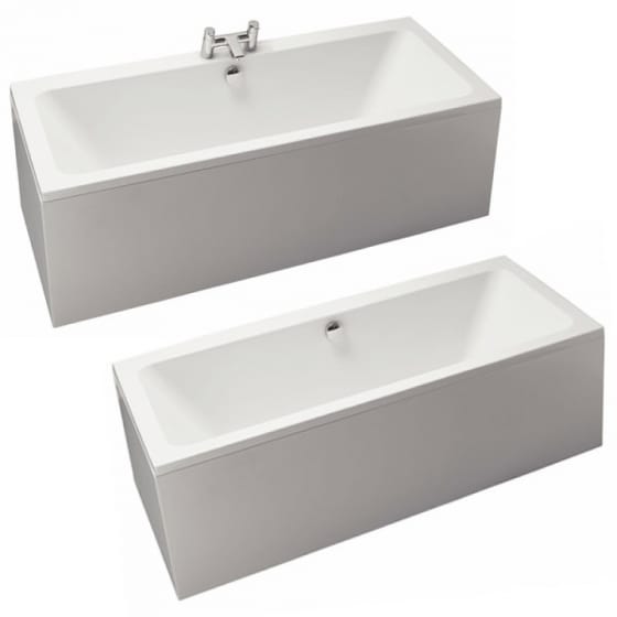 Image of Ideal Standard Tempo Cube Idealform Double Ended Bath