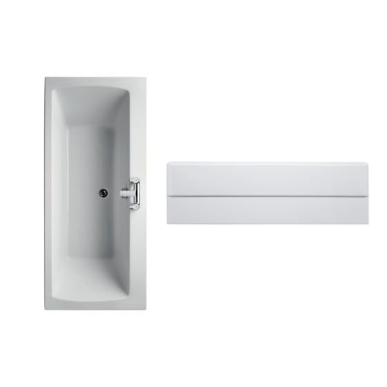 Image of Ideal Standard Tempo Arc Idealform Plus Double Ended Bath