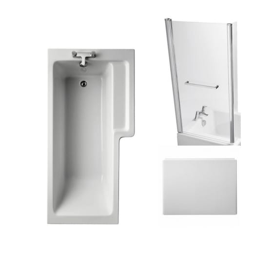 Image of Ideal Standard Tempo Cube Shower Bath