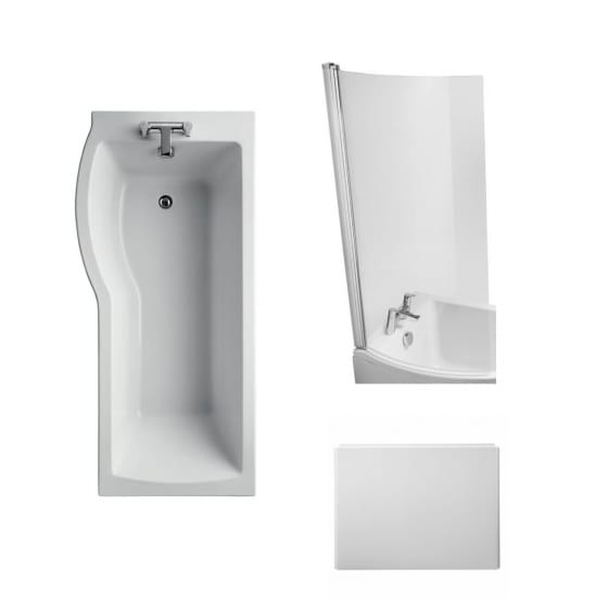 Image of Ideal Standard Tempo Arc Idealform Plus Shower Bath