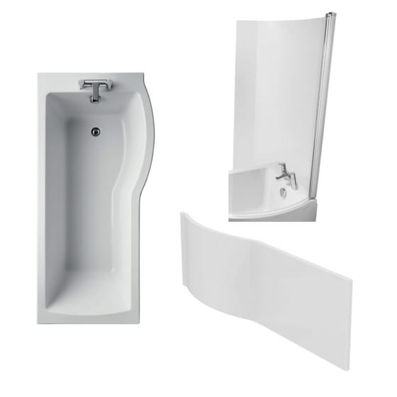 Image of Ideal Standard Tempo Arc Idealform Plus Shower Bath