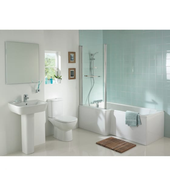 Image of Ideal Standard Tempo Cube Idealform Plus Shower Bath