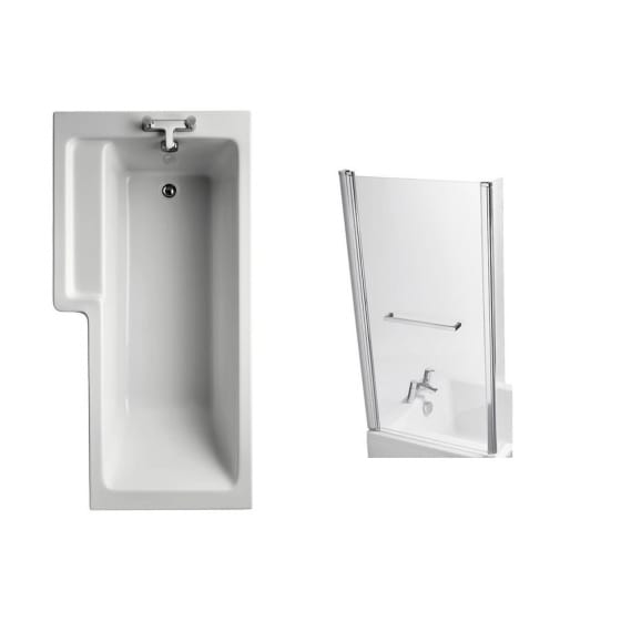 Image of Ideal Standard Tempo Cube Idealform Plus Shower Bath